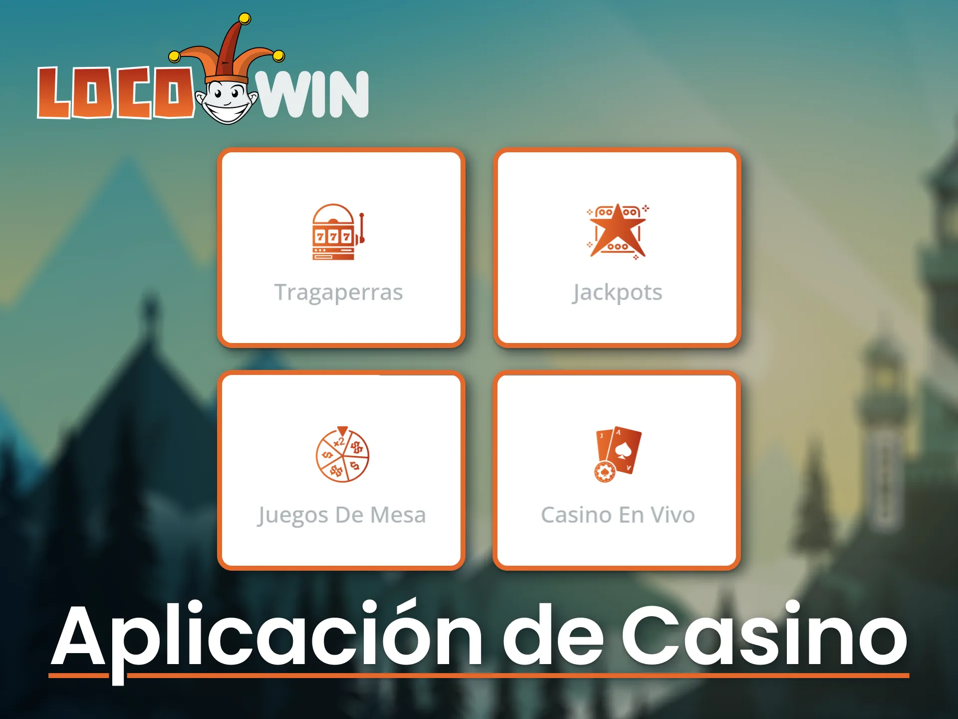 Spielen und gewinnen Sie im Casino mit der LocoWin-App.