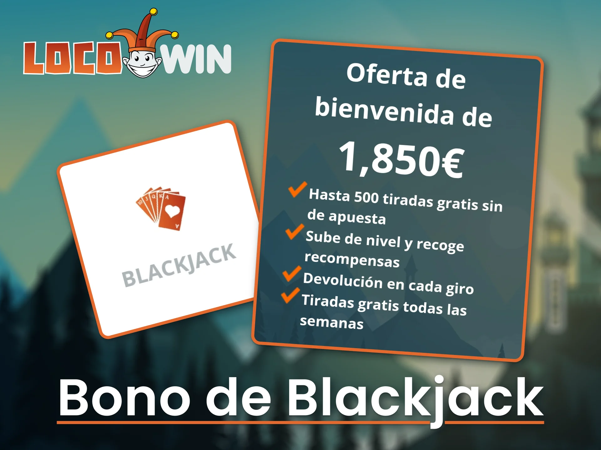 Sichern Sie sich den Willkommensbonus bei LocoWin und genießen Sie Blackjack.