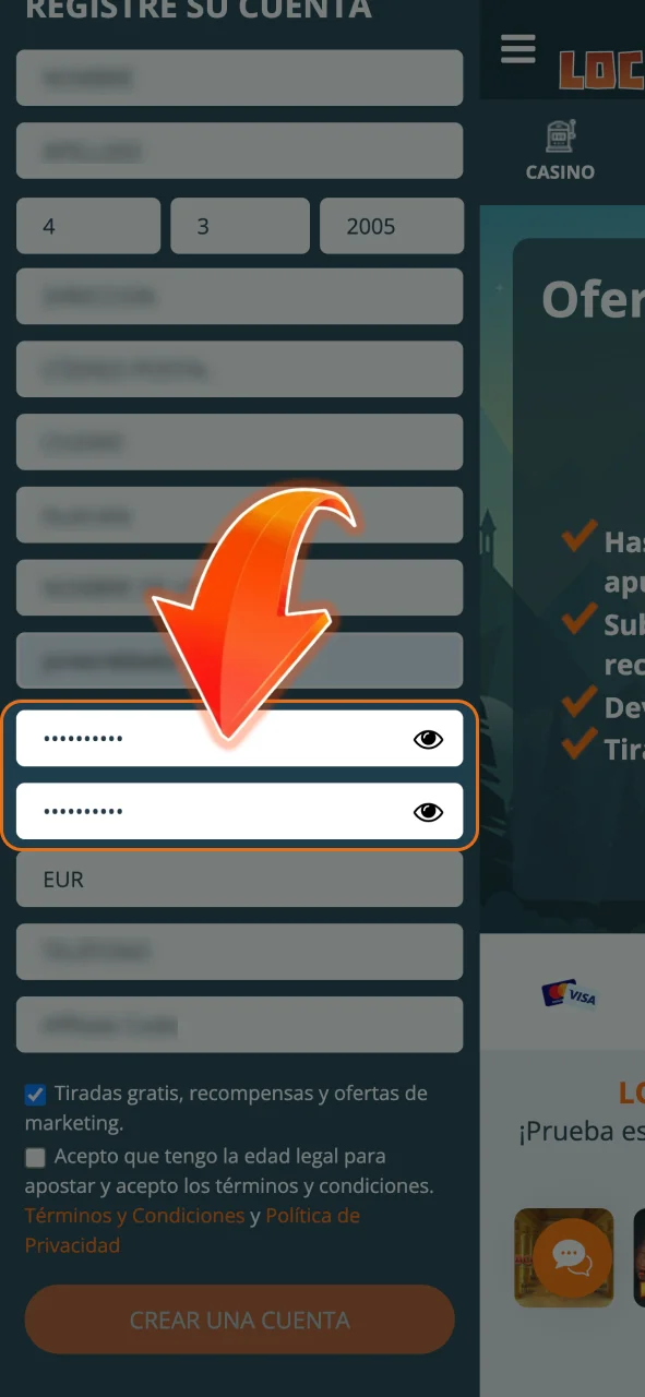 Erstellen Sie ein sicheres Passwort für LocoWin und schützen Sie Ihr Konto.