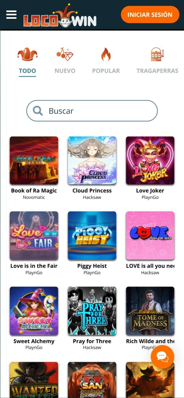 Stöbern Sie in der Kategorie Spielautomaten und beliebte Spiele im LocoWin Mobile Casino.