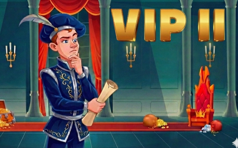 Steige im LocoWin Casino zum VIP 2 auf und verbessere deine Belohnungen.